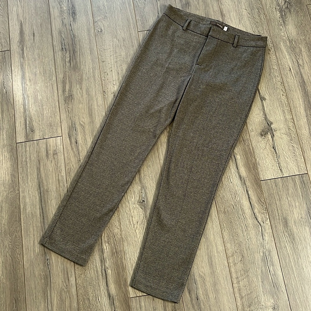 Brown Zigzag Busi Casual Pants Size 6